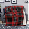 Christmas Red Plaid Scottish Blanket-grizzshop