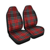 Christmas Red Plaid Scottish Car Seat Covers-grizzshop