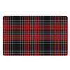 Christmas Red Plaid Scottish Door Mat-grizzshop