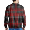 Christmas Red Plaid Scottish Men's Sweatshirt-grizzshop