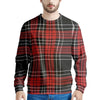 Christmas Red Plaid Scottish Men's Sweatshirt-grizzshop