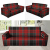 Christmas Red Plaid Scottish Sofa Cover-grizzshop