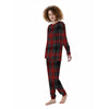 Christmas Red Plaid Scottish Women's Pajamas-grizzshop