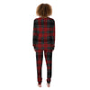 Christmas Red Plaid Scottish Women's Pajamas-grizzshop