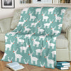 Christmas Reindeer Pattern Print Blanket-grizzshop