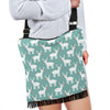 Christmas Reindeer Pattern Print Crossbody Bags-grizzshop