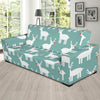 Christmas Reindeer Pattern Print Sofa Covers-grizzshop