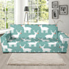 Christmas Reindeer Pattern Print Sofa Covers-grizzshop