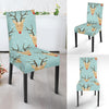 Christmas Reindeer Print Pattern Chair Cover-grizzshop