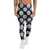 Christmas Snow Globe Print Pattern Men's Leggings-grizzshop