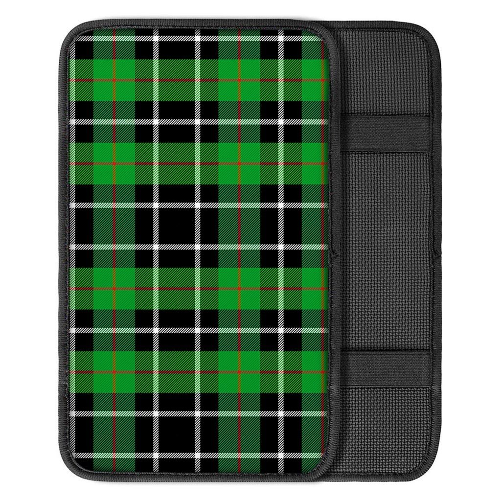 Christmas Tartan Green Plaid Scottish Car Console Cover-grizzshop