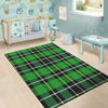 Christmas Tartan Green Plaid Scottish Floor Mat-grizzshop