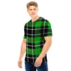 Christmas Tartan Green Plaid Scottish Men T Shirt-grizzshop