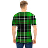 Christmas Tartan Green Plaid Scottish Men T Shirt-grizzshop