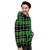 Christmas Tartan Green Plaid Scottish Men's Hoodie-grizzshop