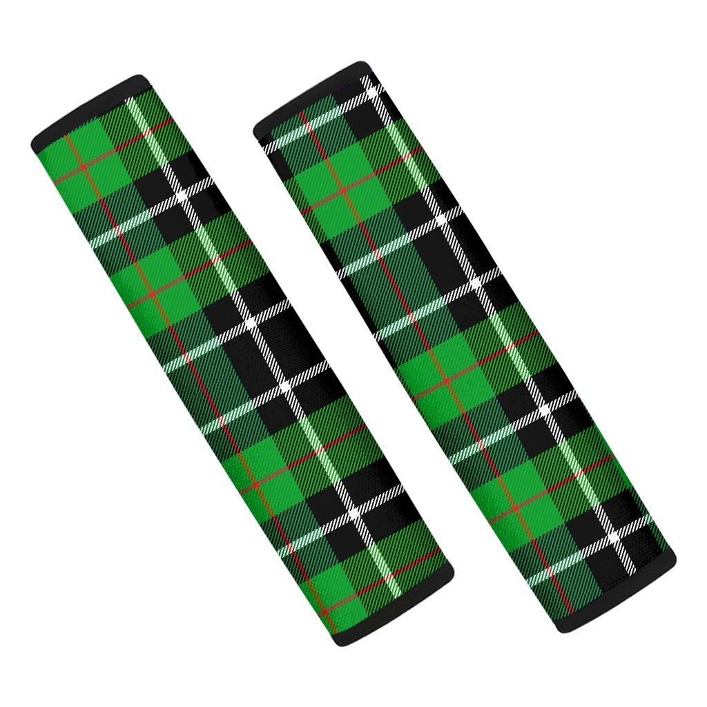 Christmas Tartan Green Plaid Scottish Seat Belt Cover-grizzshop