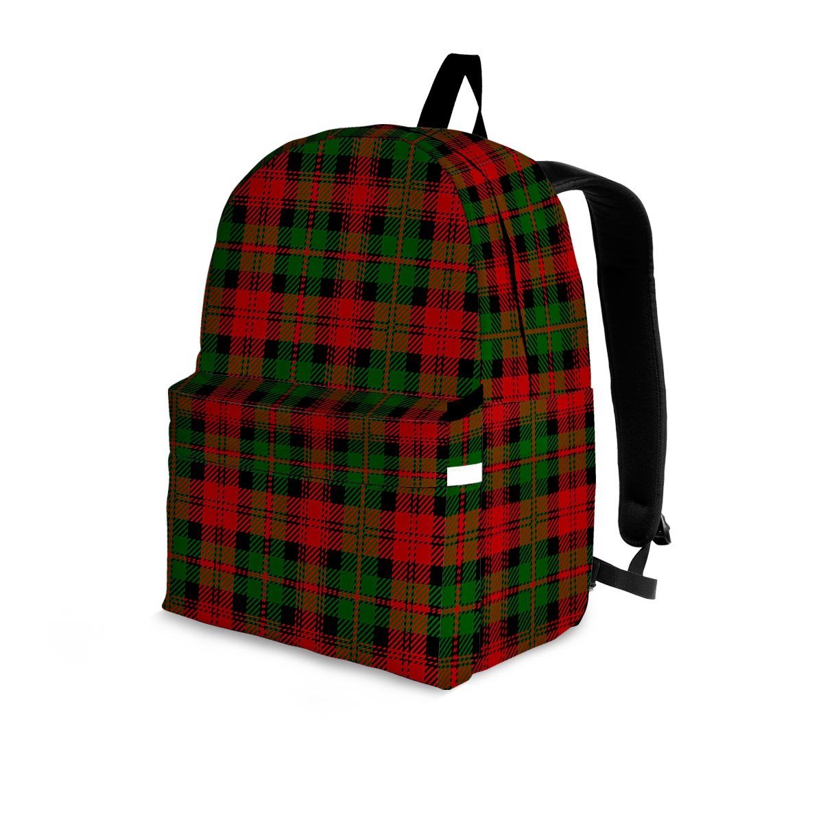 Christmas Tartan Red Plaid Backpack-grizzshop