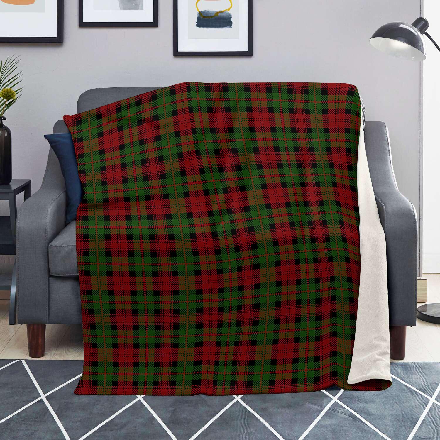 Christmas Tartan Red Plaid Blanket-grizzshop