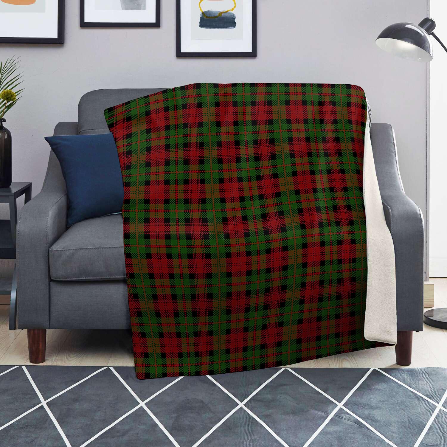 Christmas Tartan Red Plaid Blanket-grizzshop