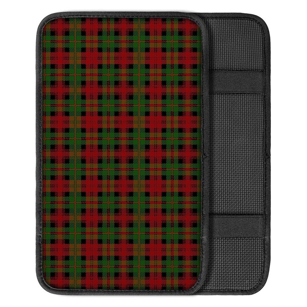 Christmas Tartan Red Plaid Car Console Cover-grizzshop