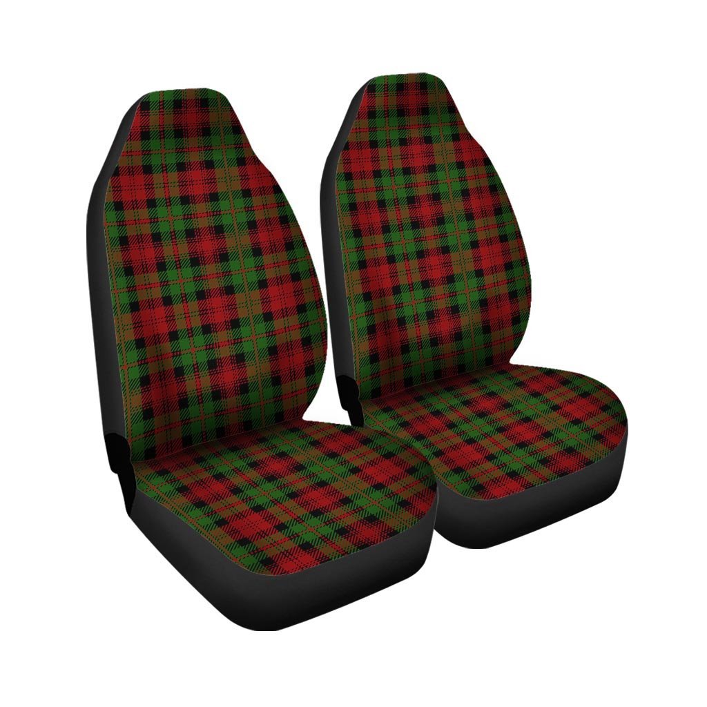 Christmas Tartan Red Plaid Car Seat Covers-grizzshop