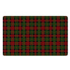 Christmas Tartan Red Plaid Door Mat-grizzshop