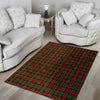 Christmas Tartan Red Plaid Floor Mat-grizzshop