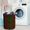 Christmas Tartan Red Plaid Laundry Basket-grizzshop