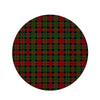 Christmas Tartan Red Plaid Round Rug-grizzshop