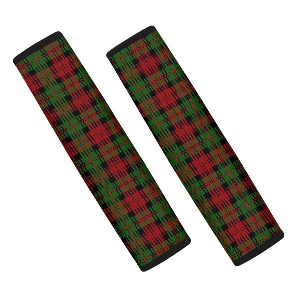 Christmas Tartan Red Plaid Seat Belt Cover-grizzshop