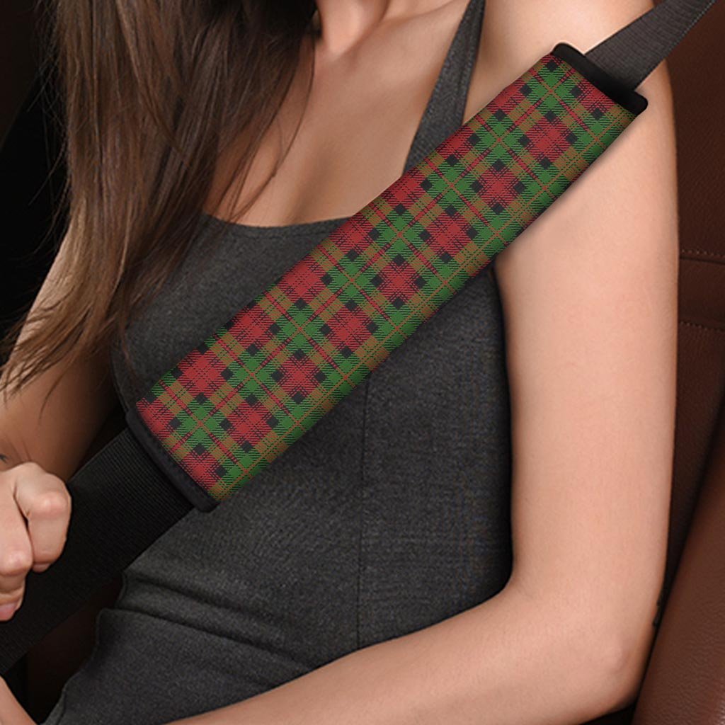 Christmas Tartan Red Plaid Seat Belt Cover-grizzshop