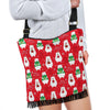 Christmas Teddy Bear Pattern Print Crossbody Bags-grizzshop