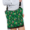 Christmas Tree Pattern Print Crossbody Bags-grizzshop