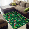 Christmas Tree Pattern Print Floor Mat-grizzshop