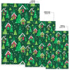 Christmas Tree Pattern Print Floor Mat-grizzshop