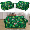 Christmas Tree Pattern Print Loveseat Cover-grizzshop