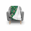 Christmas Tree Pattern Print Throw Blanket-grizzshop