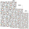 Christmas Tree Penguin Pattern Print Floor Mat-grizzshop