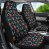 Christmas Tree Reindeer Pattern Print Universal Fit Car Seat Cover-grizzshop