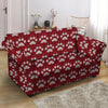 Christmas Ugly Paw Loveseat Cover-grizzshop