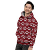 Christmas Ugly Paw Men's Hoodie-grizzshop