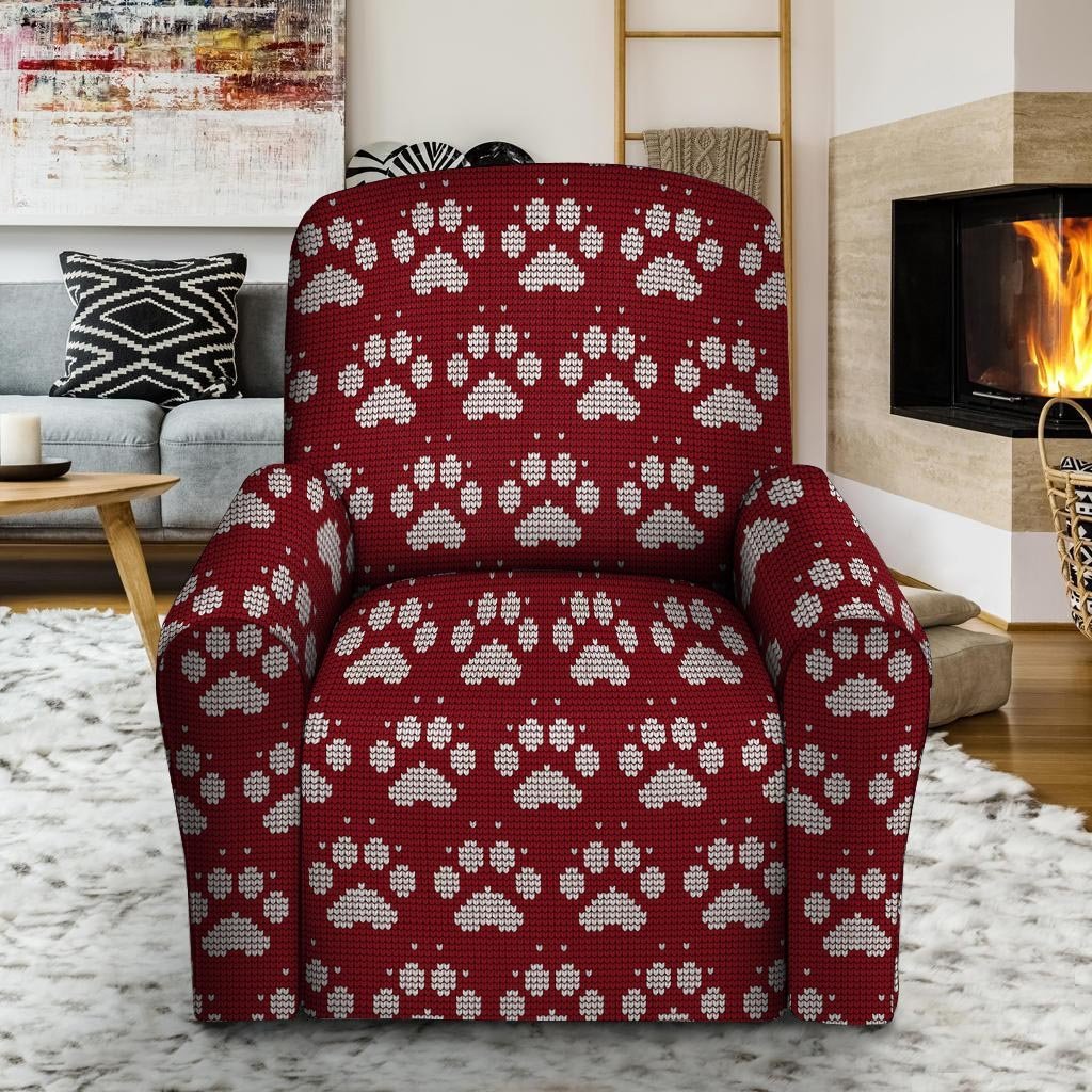 Christmas Ugly Paw Recliner Cover-grizzshop