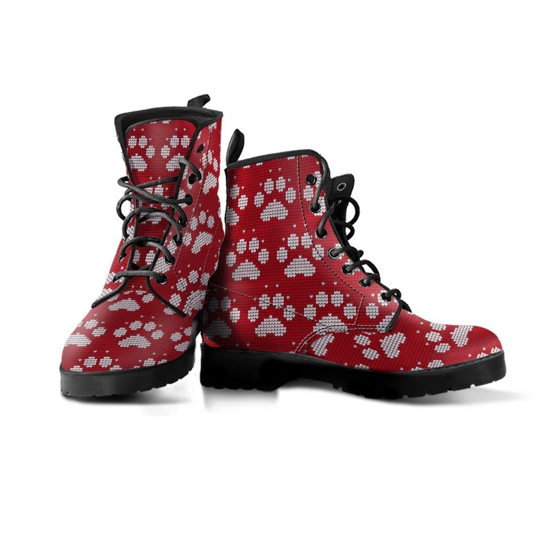 Christmas Ugly Paw Women's Boots-grizzshop