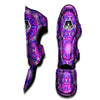 Circle Mandala Purple Print Muay Thai Shin Guards-grizzshop