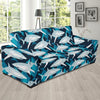 Circling Shark Pattern Print Sofa Covers-grizzshop