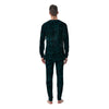 Circuit Black Blue Print Pattern Men's Pajamas-grizzshop