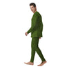 Circuit Green Print Pattern Men's Pajamas-grizzshop