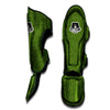 Circuit Green Print Pattern Muay Thai Shin Guards-grizzshop