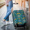 Circus Amusement Park Pattern Print Luggage Cover Protector-grizzshop