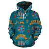 Circus Amusement Park Pattern Print Men Women Pullover Hoodie-grizzshop